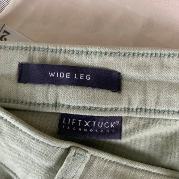 NYDJ wide leg size 16 light sage green NWT - Picture 5 of 10